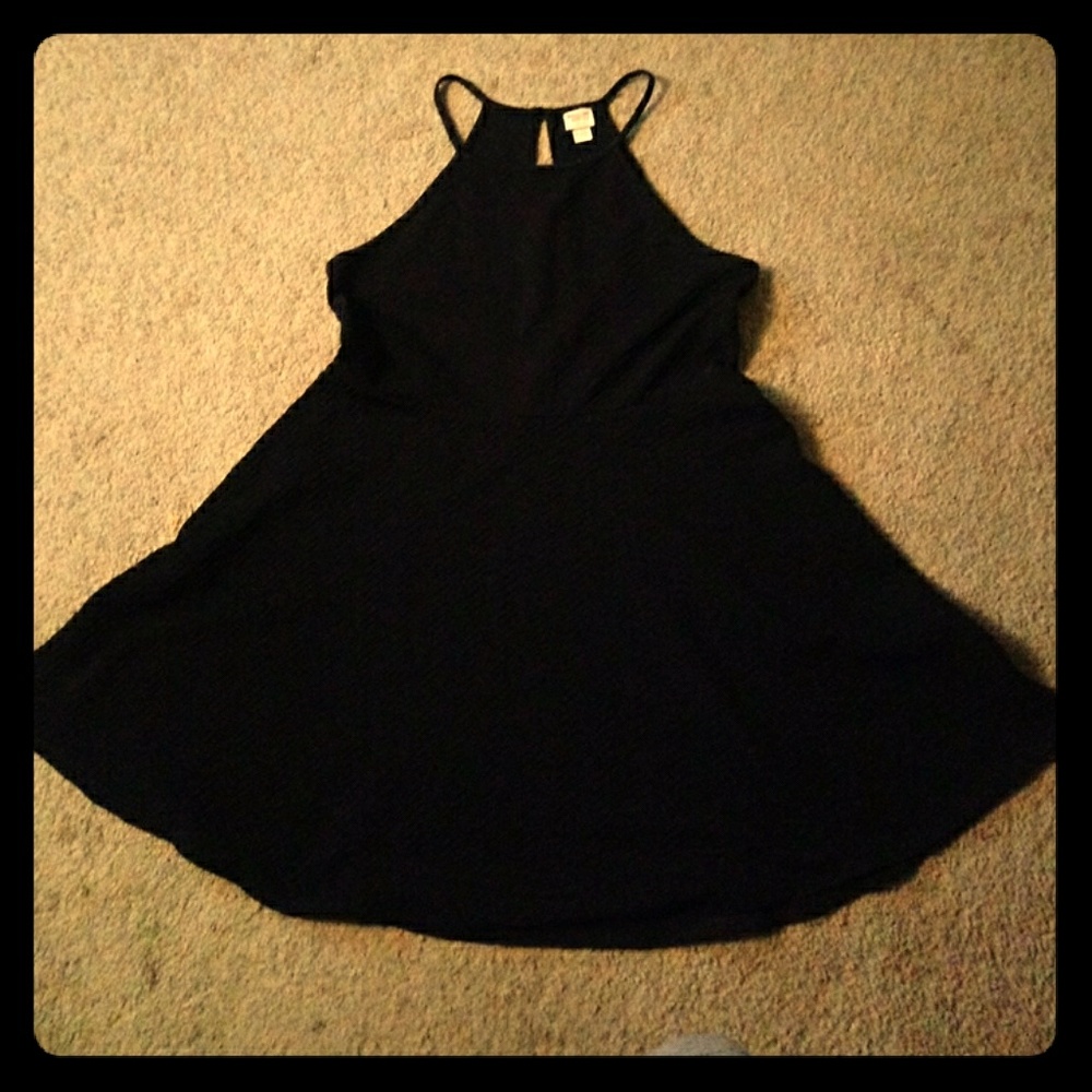 Skater dress, racer neckline